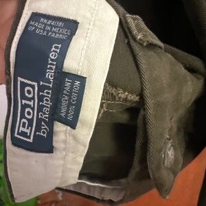 Men's Polo Ralph Lauren Green Pants